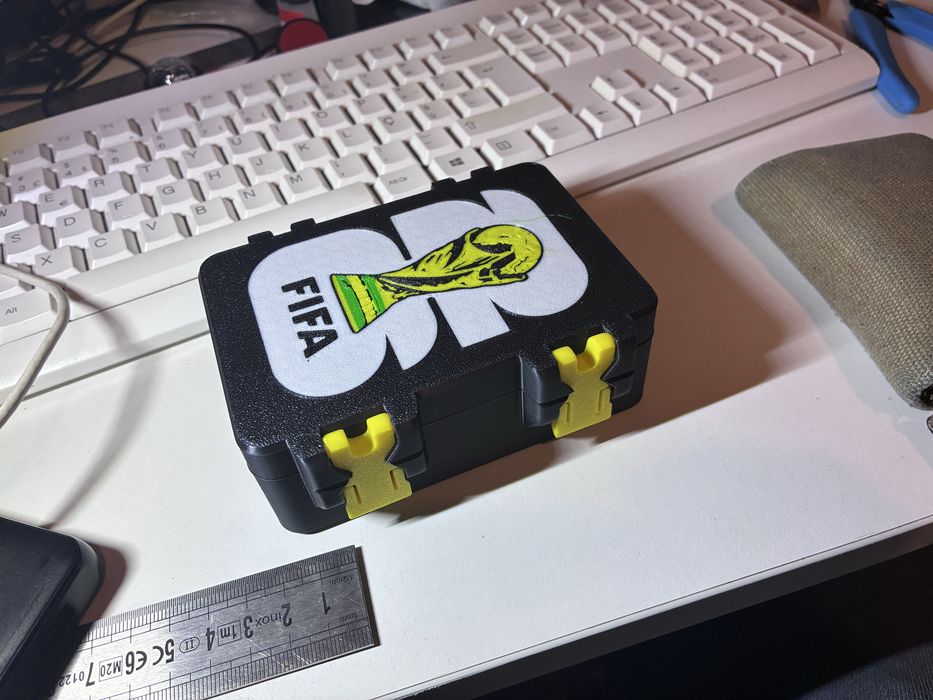 Caixa para guardar cromos Panini Mundial