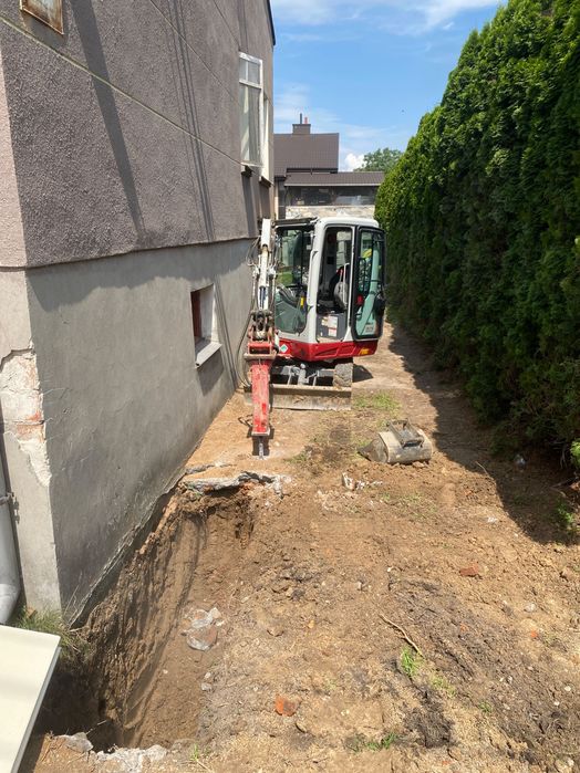 Mini Koparka, Młot wyburzeniowy, Prace ziemne Siedlce