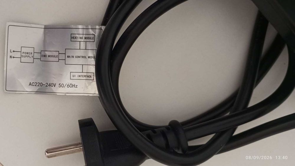 Placa de Indução Portátil CIARRA (2000W) – Como Nova / Impecável