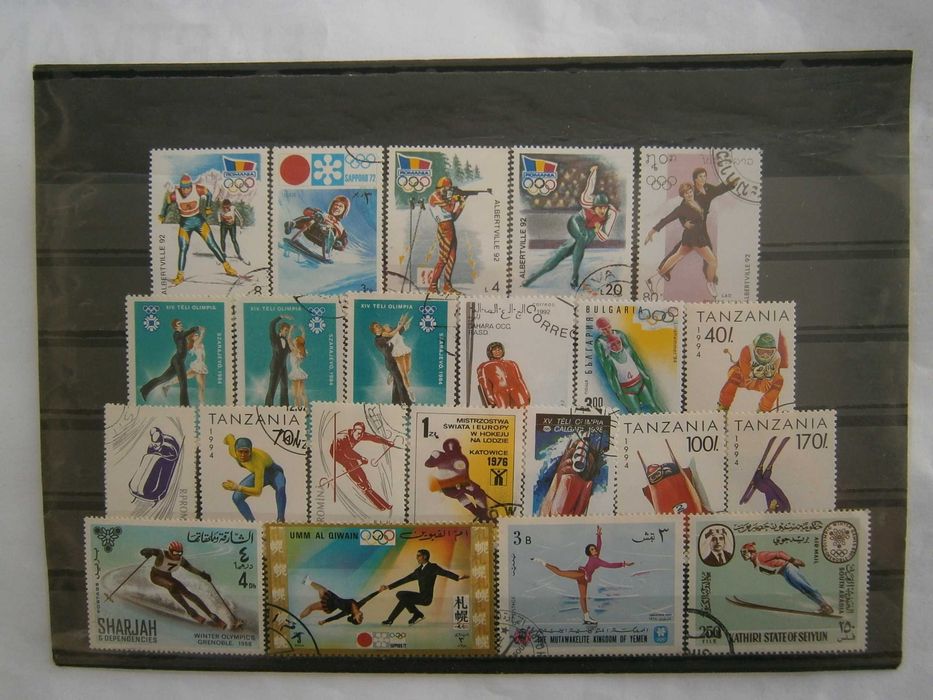 44 selos do tema Desportos Vários todos diferentes