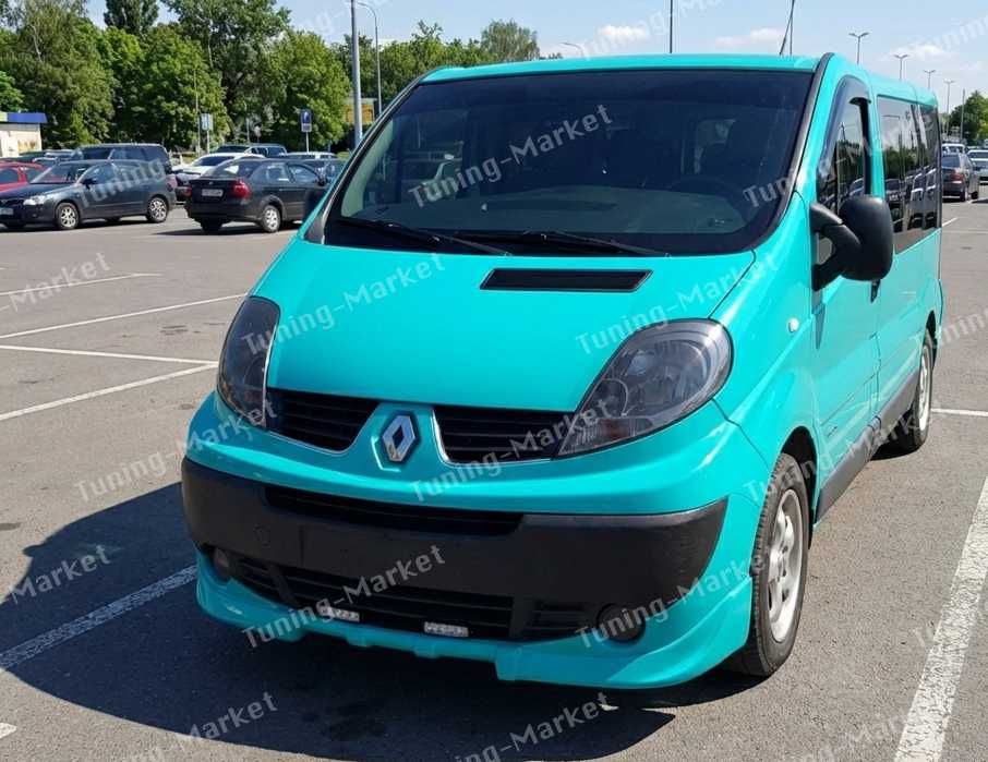 Накладка бампера Губа Юбка передняя задняя Vivaro Trafic Primastar