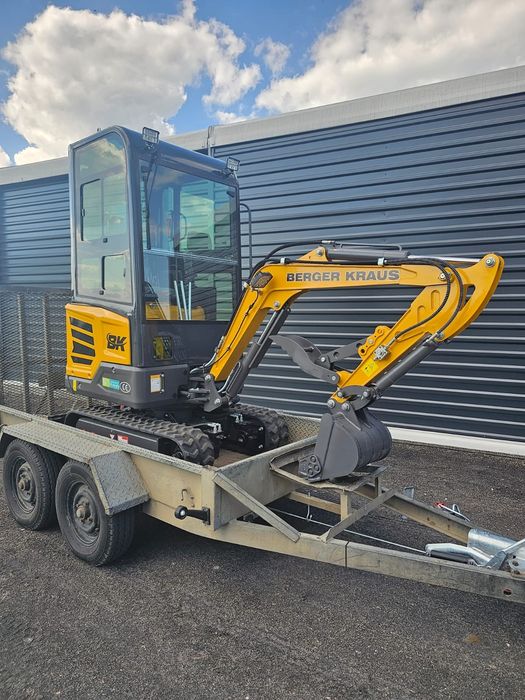 Wynajem minikoparki berger krause