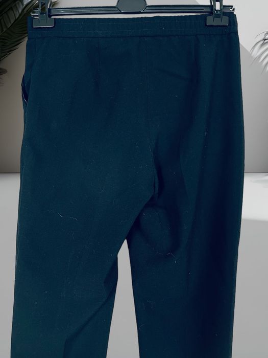 Filippa K roz. L damskie granatowe eleganckie spodnie