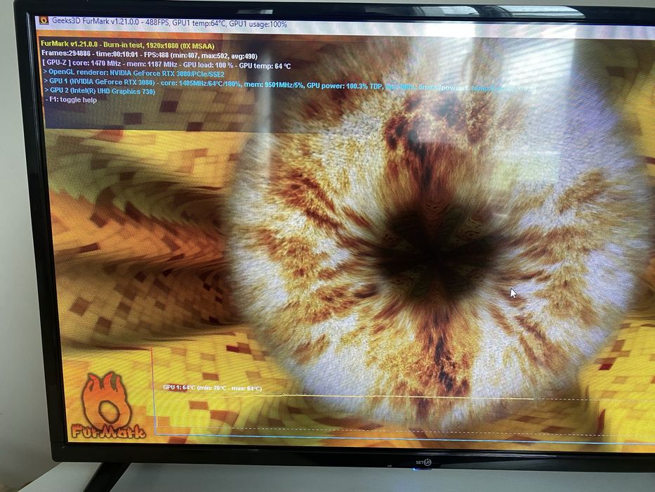 Rtx 3080 10gb asus rog stix відеокарта