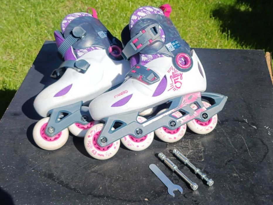 Rolki dla dzieci Oxelo PLAY5 rozmiar 30-32