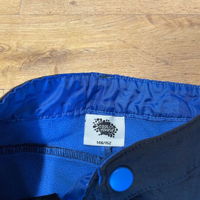 Cool&young Spodnie Softshell Dziecko Ocieplane 146/152 Cm 11-12 Lat