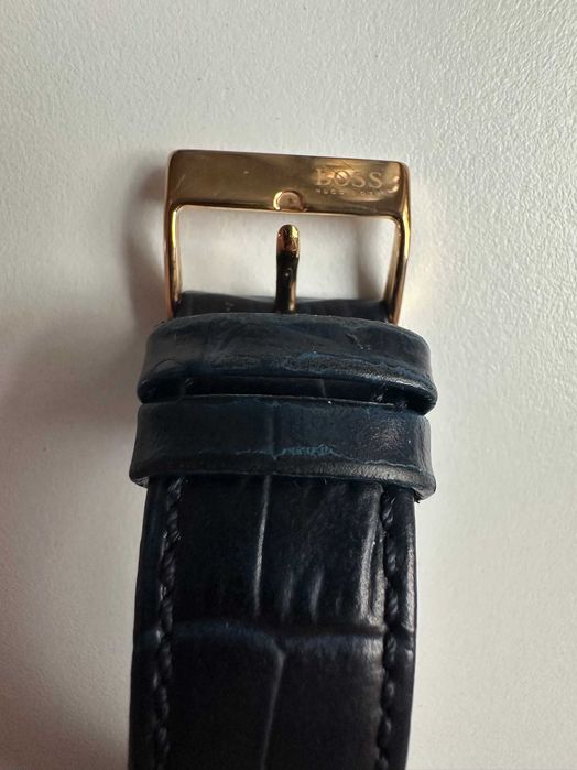 Niebieski zegarek Hugo Boss
