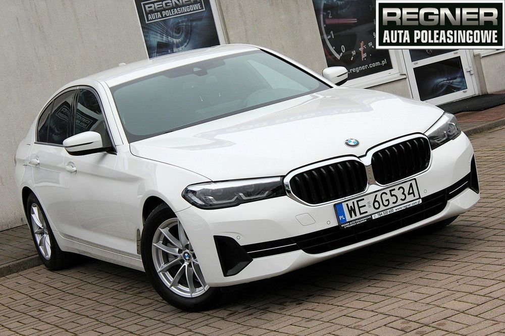 BMW Seria 5 Salon PL FV23% Skóra Nawigacja LED Ambient Serwis ASO Gwarancja