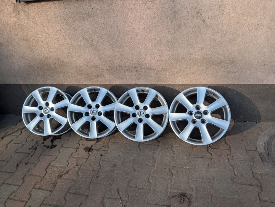 Felgi aluminiowe 5x114.3 60.1 16 cali Lexus Toyota Fiat