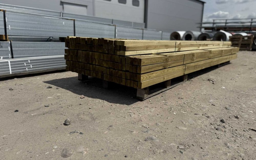 Łata drewniana impregnowana 60/40 4m