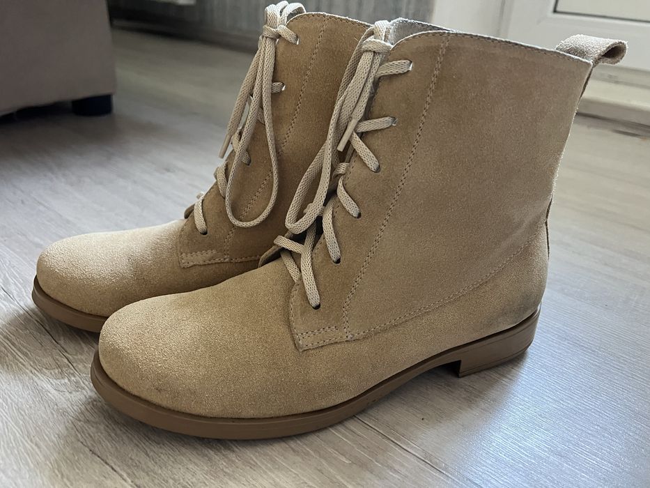 Замшеві черевики One by One