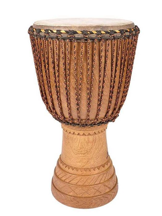 Kangaba djembe KMDM14 Prestige Mali duży bęben afrykański dugura wood