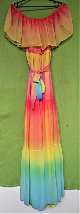 Sukienka z dekoltem carmen, hiszpanka NEW IMPERIAL