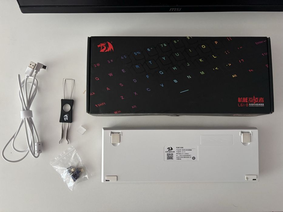 Клавіатура Redragon L61-B RGB 60%