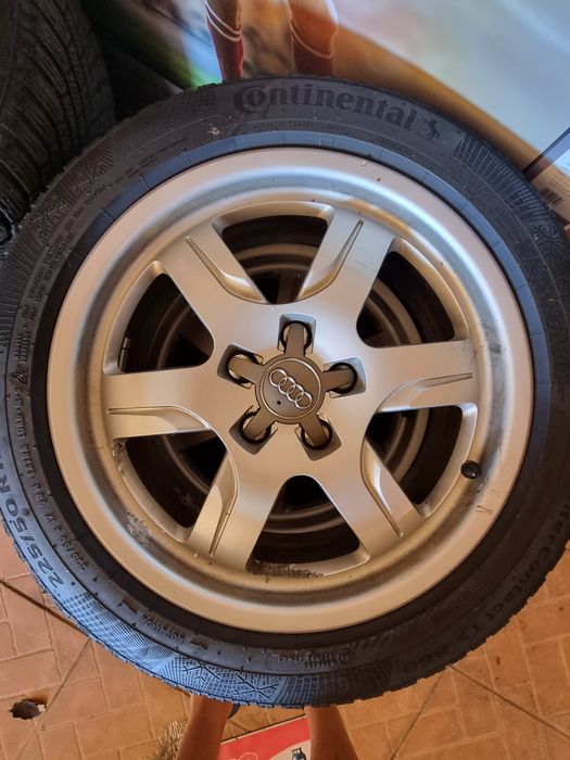Jantes audi com pneus