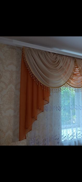 Гардини на два вікна