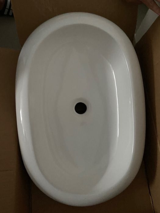 Novo Diazi lavatorio ceramica branco 64x40cm