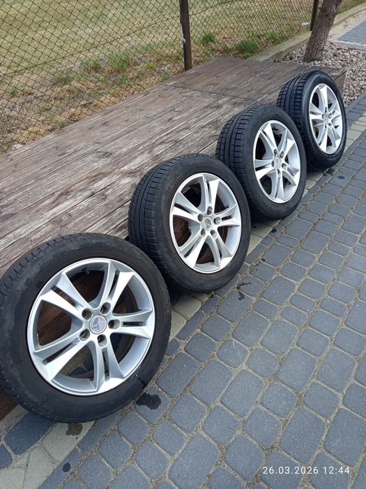 Sprzedam alufelgi z oponami letnimi