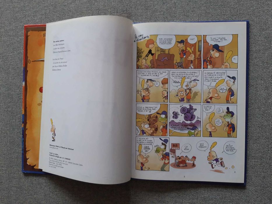 BD Titeuf "La loi du préau" de ZEP