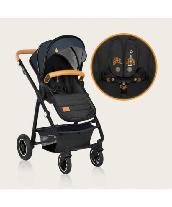 WÓZEK 3w1 Spacerówka - Gondola + Fotelik Lionelo AMBER