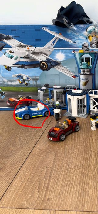 Klocki Lego city 60210 unikat policja powietrzna samolot