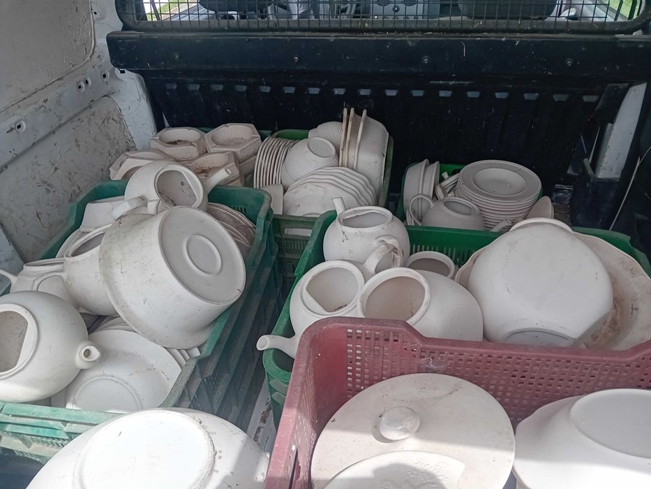 Louça cerâmica para pintar