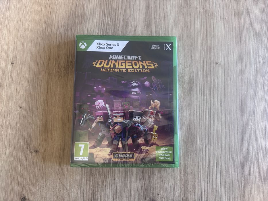 Gra Minecraft Dungeons Ultimate Edition na xbox one/series x.