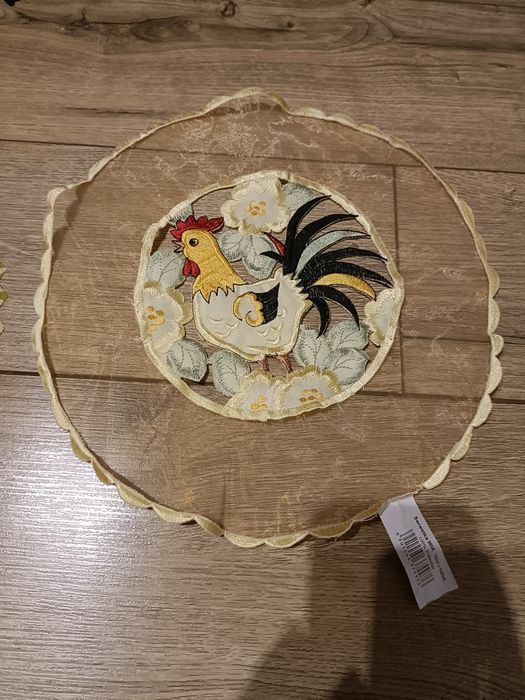 Serwetka wielkanocna kogucik