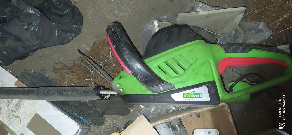 Nożyce  Florabest uszkodzone silnik sprawny.