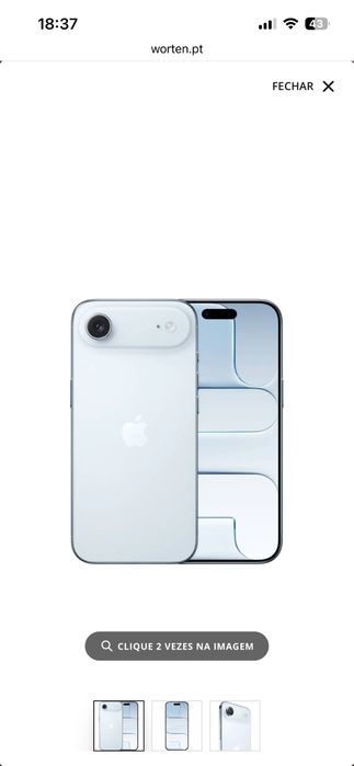 Iphone air 5g 256 gb azul