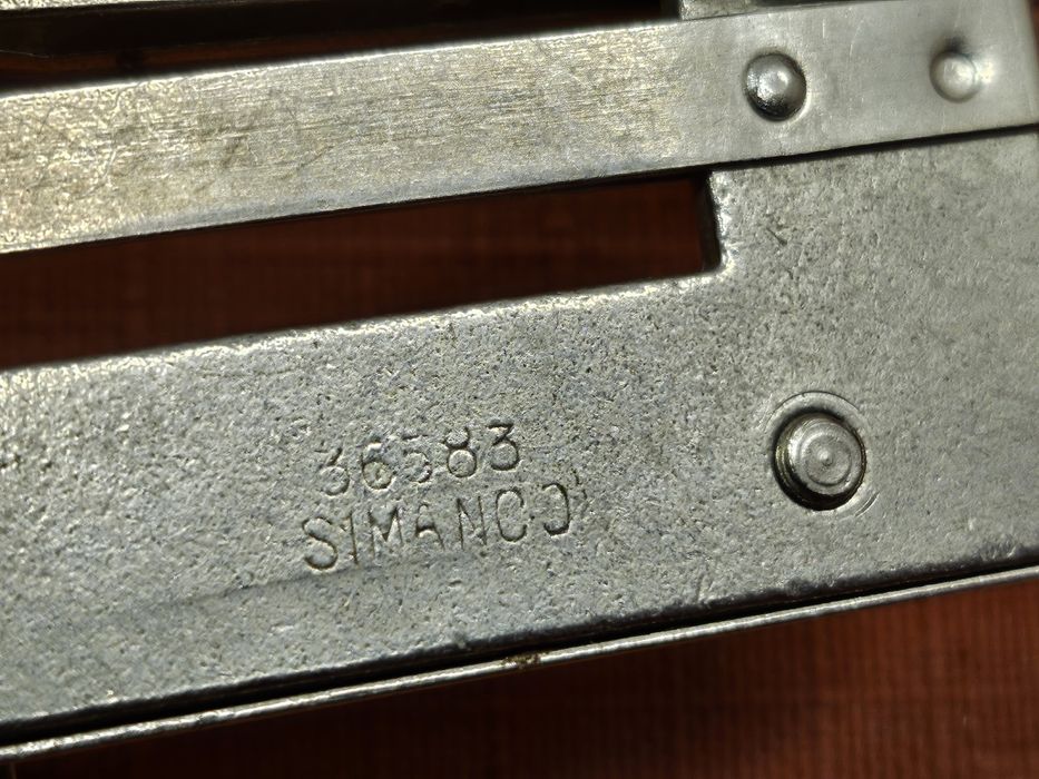 stara oryginalna przystawka do zakładek tucker singer simanco 36583