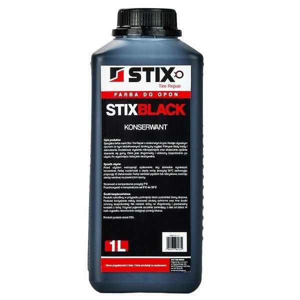 Фарба для чорніння шин Краска для чернения шин концентрат 1 л Stix Black
