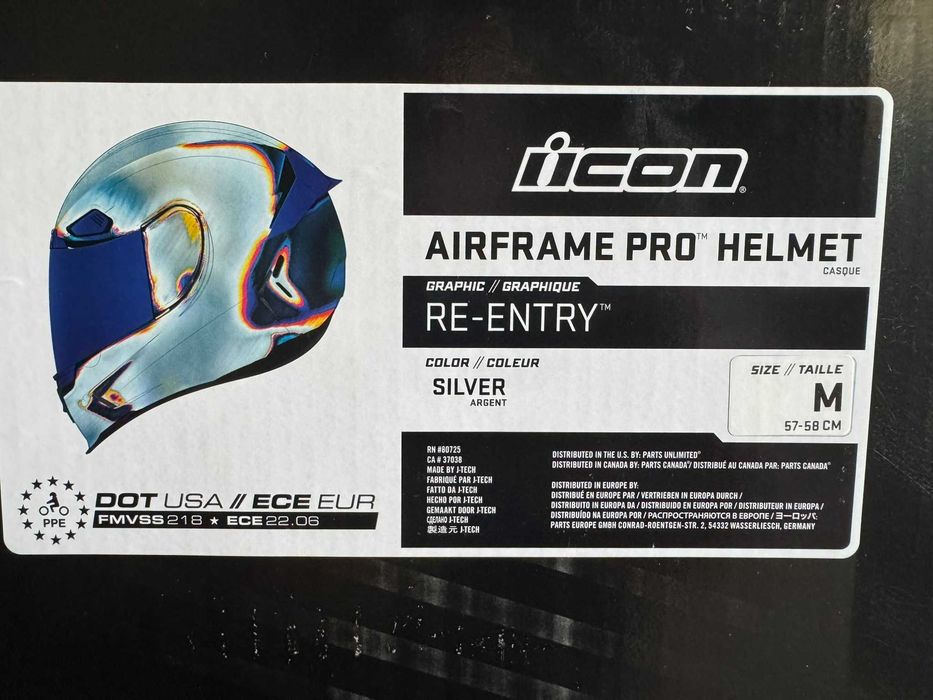 Capacete Icon Airframe Pro Re-Entry