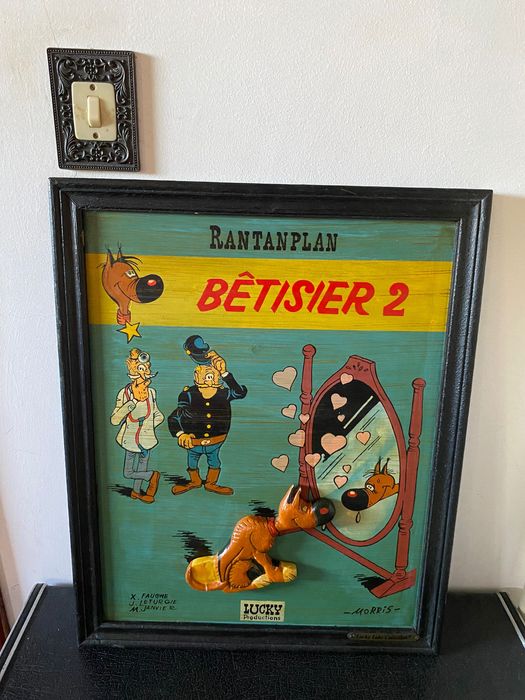 Quadro banda desenhada retro