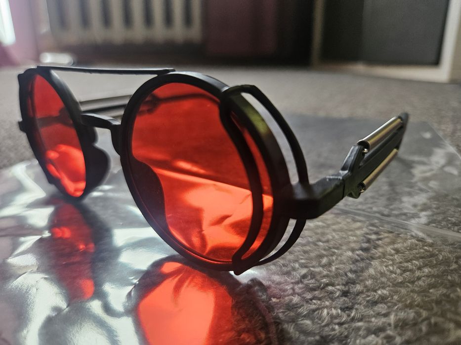 Nowe okulary Emo Gothic Steampunk Postapocaliptic