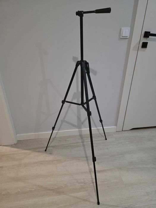 Statyw / tripod regulowany 43–128 cm – lekki, stabilny czarny