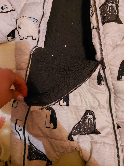 Зимовий дитячий комбенізон