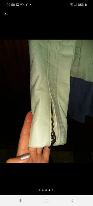 Курточка з натуральної шкіри