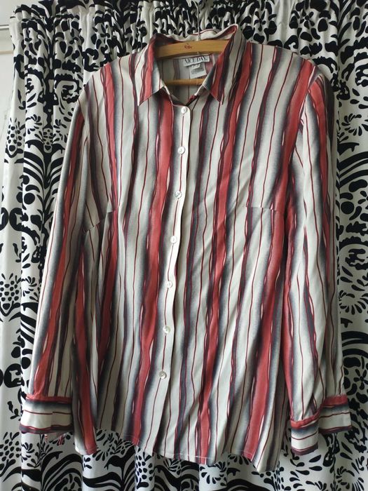 koszula w pasy r.44 wiskoza