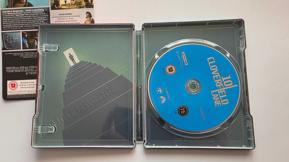 blu ray 10 Cloverfield 4K steelbook