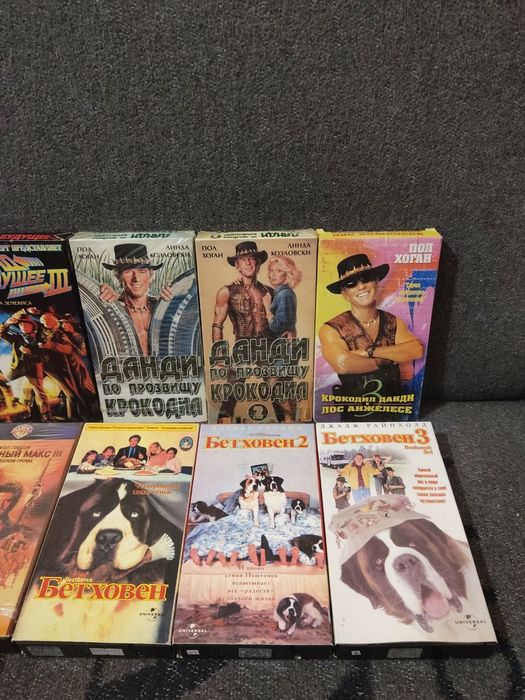 Продам видеокассеты лучшие серии фильмов VHS коллекция відеокасети