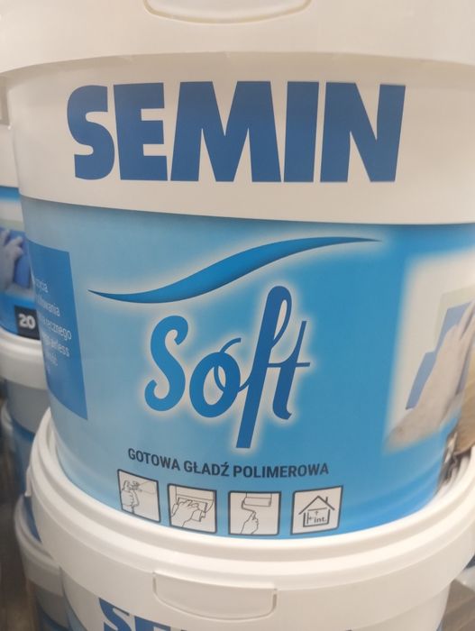 Gotowa gładź polimerowa Semin Soft.
