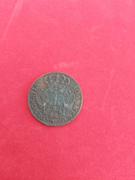 Moeda X Reis 1737 serrilha