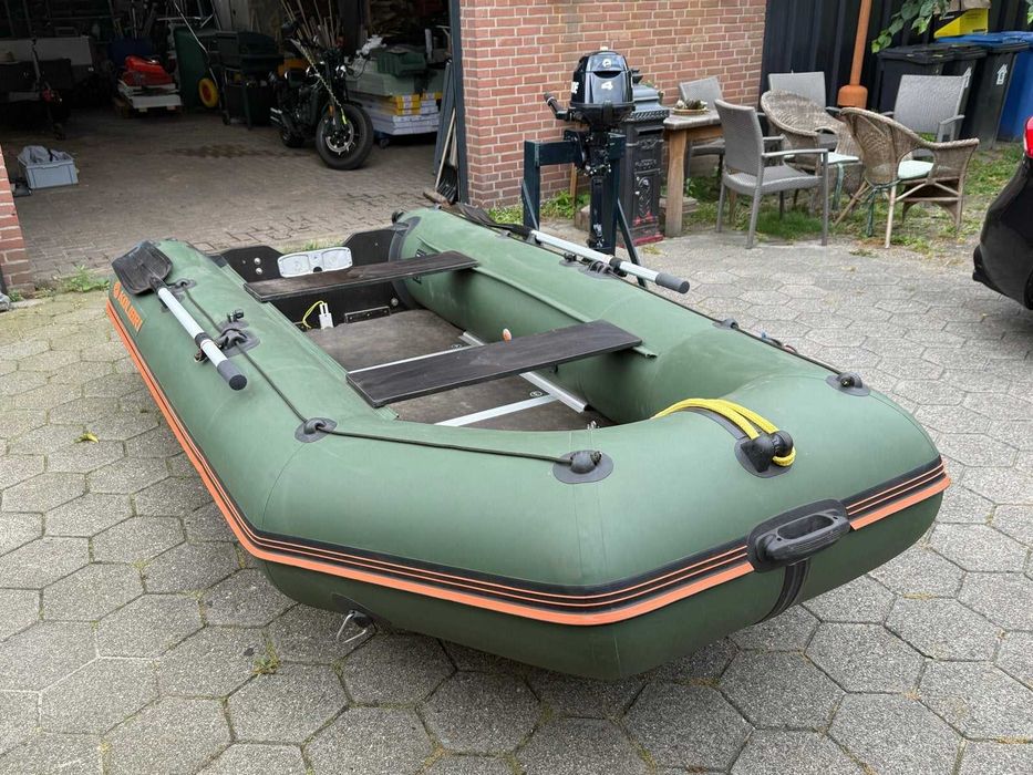 Ponton Kolibri KM-330D + silnik Evinrude 4 KM 4T