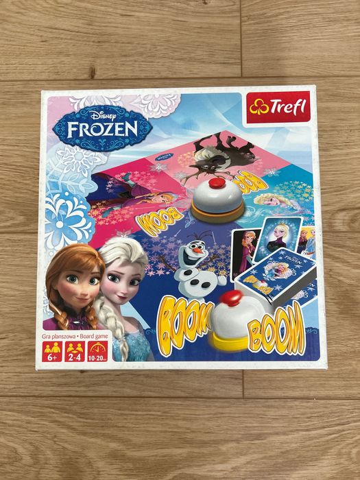 Disney Frozen Boom Boom Trefl gra planszowa