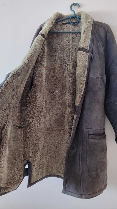 Дублёнка кожух з овчини натуральные хутро Asgard by Pefri