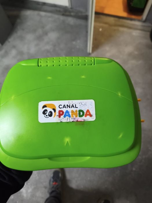 Computador brincar panda
