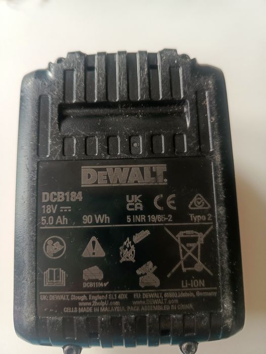 Bateria DeWalt 5 ah 18v