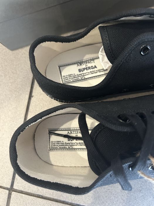 Czarne męskie trampki Artifact Superga x Marina – model 2434