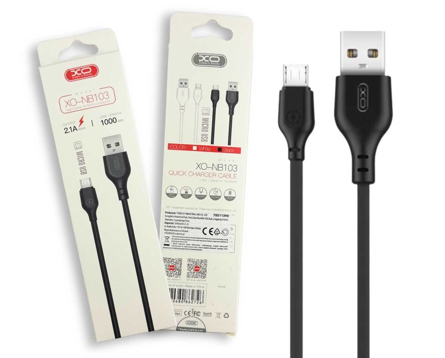 Kabel USB → micro USB XO NB103 – 1 m
